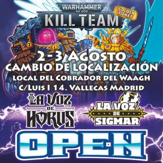 Entrada LVO WH Kill Team - 2025 (2-3 AGO)