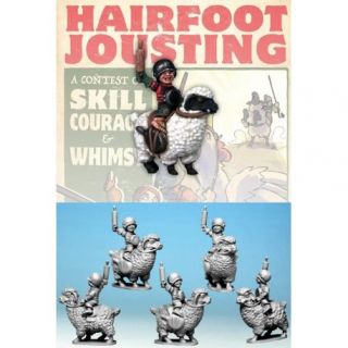 Hairfoot Jouster riding a Sheep