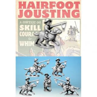 Hairfoot Jouster riding a Dog