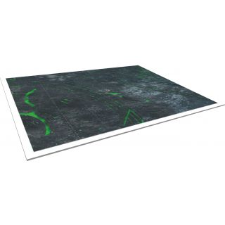 KT Mat Necroworld 22"x30" with Deployment Zones compatible with Kill Team