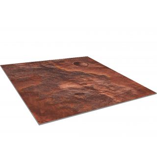 MARTIAN LANDS Mat 3´X3´ WITH MARKS FOR SHATTERPOINT TEXTIL