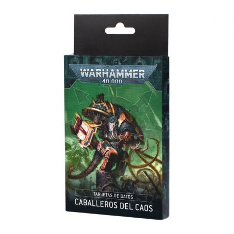 TARJETAS DE DATOS: CABALLEROS DEL CAOS (ESP)