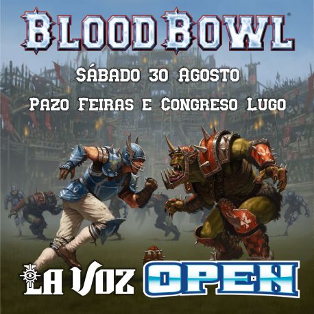 Entrada La Voz Open Blood Bowl 2025