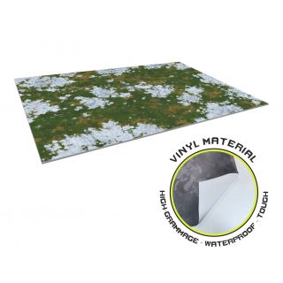 Snowie Grass by KRB STUDIO 72x48 WITH DEPLOY ZONES FOR OLD WORLD