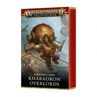 WARSCROLL CARDS: KHARADRON OVERLORDS (ENG)