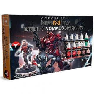 INFINITY NOMADS PAINT SET ALGUACIL PARAMEDIC EXCLUSIVE