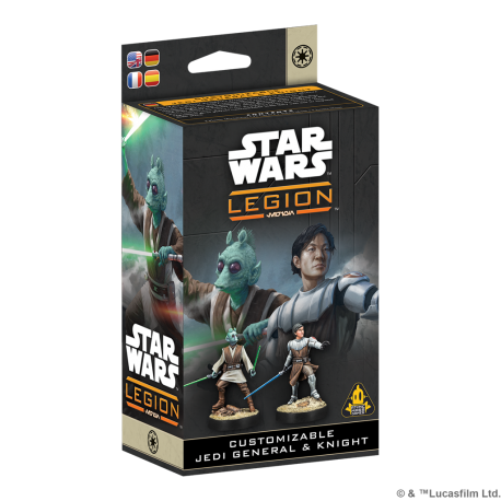 SW Legión: Customizable Jedi General & Knight