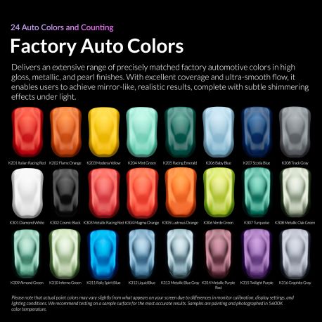 24 Color Auto Set