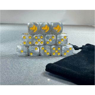 Wolf Dice Pack (12 + bag)