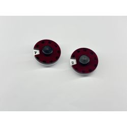 Simple Dials Red (Pack x2)
