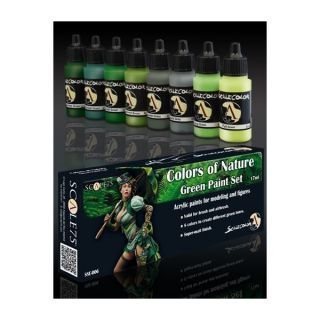 COLORS OF NATURE GREEN PAINT SET