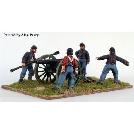 Union Artillery firing piece