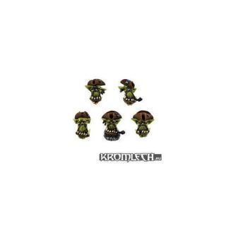 Orc Cyber Pirates Heads (10)