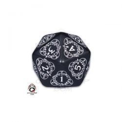 d20 Black & white Card Game Level Counter  (1)