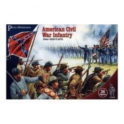 American Civil War Infantry (36 Plastic Figures)