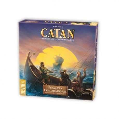 CATAN  PIRATAS Y EXPLORADORES