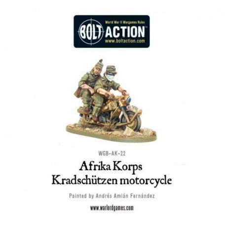 Afrika Korps Kradschutzen Motorcycle