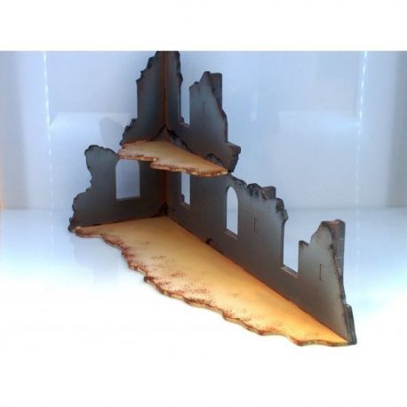 Modular Ruins Set 1 escenografia  basica de 28mm para tu mesa de juego