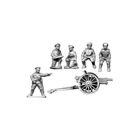 White Russian Field Gun and Crew (T24)