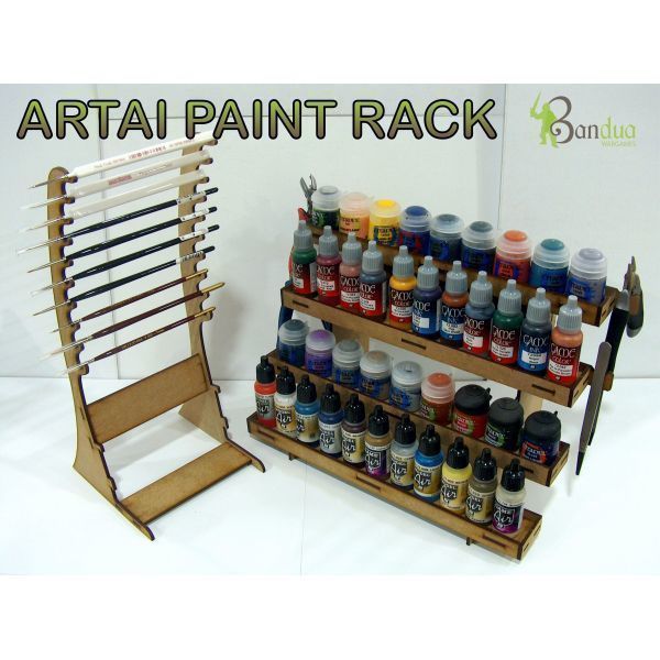 Acrylic Paint Rack