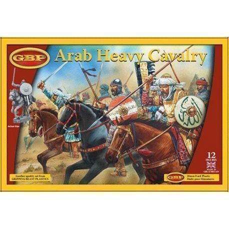 ARAB HEAVY CAVALRY    (12 mounted figures)