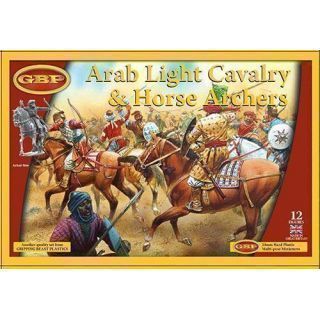ARAB LIGHT CAVALRY & HORSE ARCHERS (12 mounted figures)