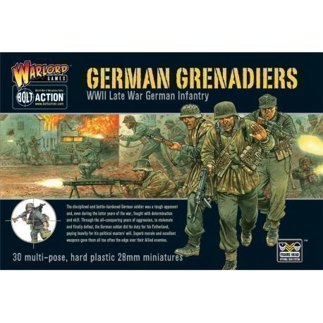 GERMAN GRENADIERS PLASTIC BOX SET