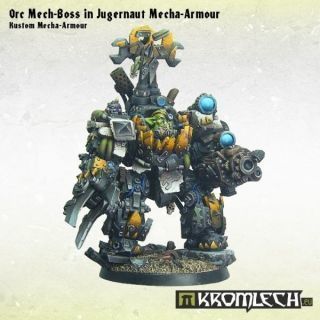 Orc Mech-Boss In Kustom Mecha-Armour