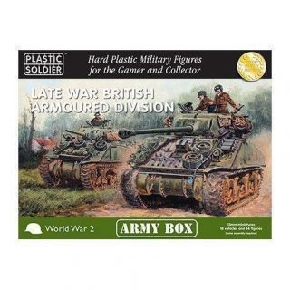 15MM LATE WAR BRITISH ARMOURED DIVISION ARMY BOX