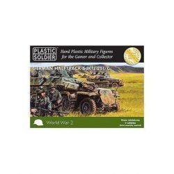 15MM EASY ASSEMBLY GERMAN SDKFZ 251 AUSF C HALF TRACK