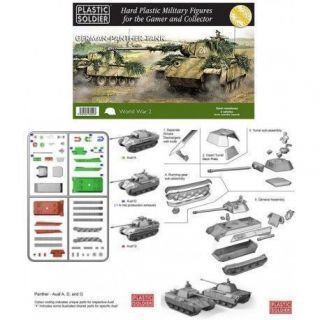 15MM EASY ASSEMBLY GERMAN PANTHER TANK