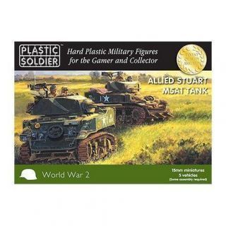 15MM EASY ASSEMBLY STUART M5 TANK (5)