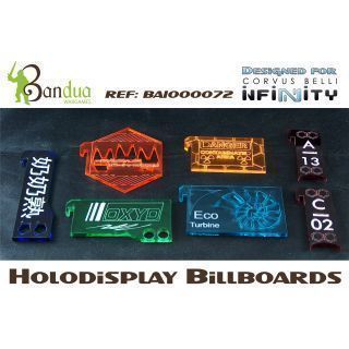 Holodisplay Billboards escenografía para wargames  28mm