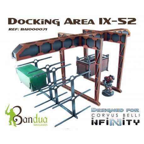 Docking Area IX-52 escenografia scifi 32mm