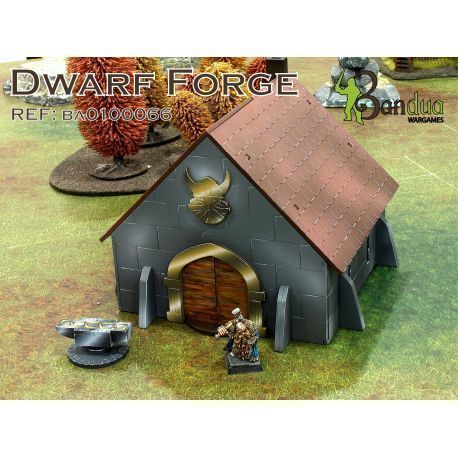 Dwarf Forge Escenografía 28 mm ( AoS , Saga , Historical Wargames)