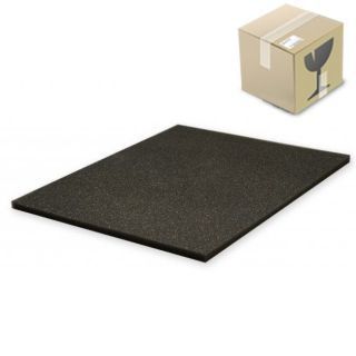 KAFS010B 175pcs. carton 10 mm (0,4 Inch) Figure Foam Tray full-size Bottom / Topper