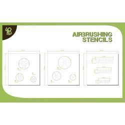 Bandua Stencils: Symbols: Chemical