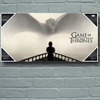 Tyrion Y Dragon Poster De Vidrio Game Of Thrones