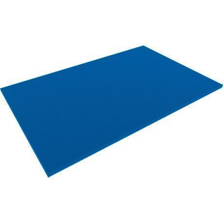 DS010Bblue 550 mm x 345 mm x 10 mm colored foam for Shadowboard blue