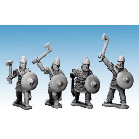 Saxon Noble Warriors with axes