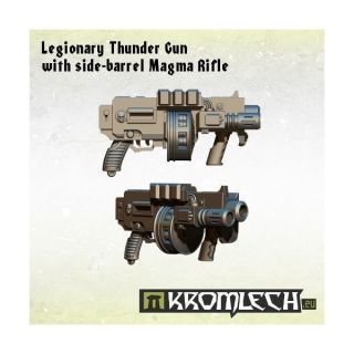 LEGIONARY THUNDER GUN WITH SIDE-BARREL MAGMA RIFLE