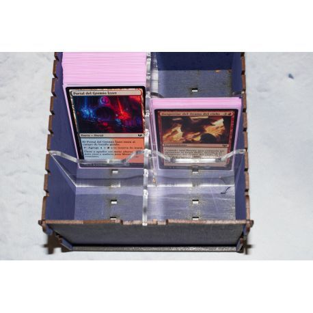 Trading Card  Box - blue ( Lgc Games , Juegos de Mesa , Magic )