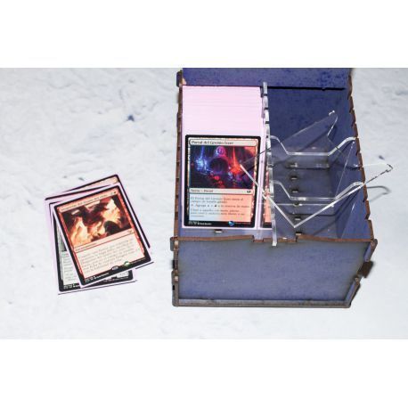 Trading Card  Box - blue ( Lgc Games , Juegos de Mesa , Magic )