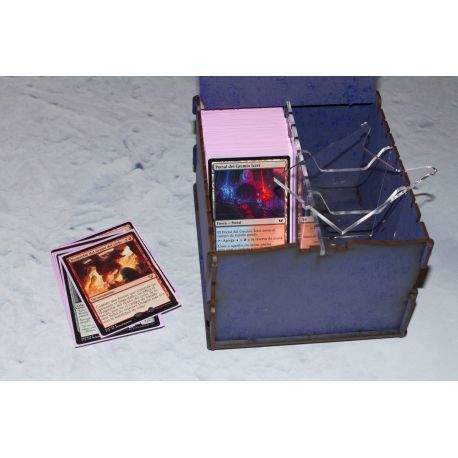 Trading Card  Box - blue ( Lgc Games , Juegos de Mesa , Magic )