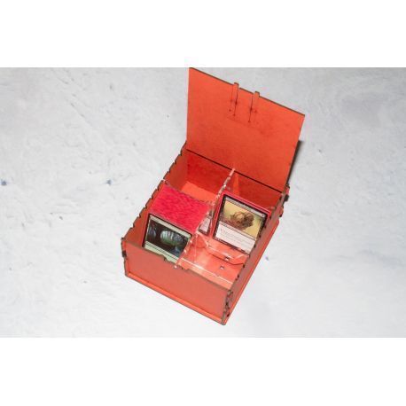 Trading Card  Box - Red ( Lgc Games , Board Games , Magic )