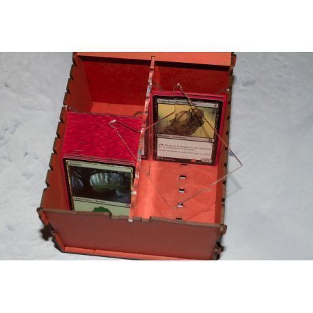 Trading Card  Box - Red ( Lgc Games , Juegos de Mesa , Magic )