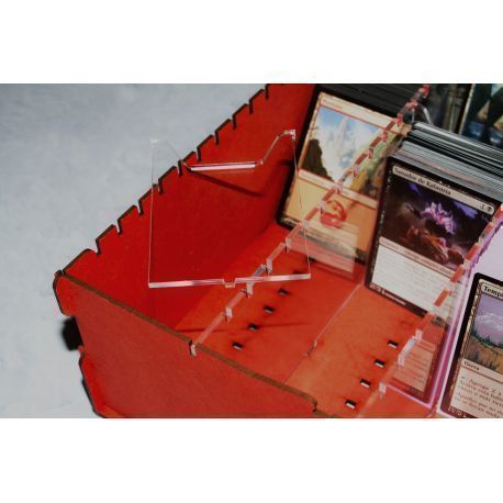 Trading Card Big Box - Red ( Lgc Games , Juegos de Mesa , Magic )