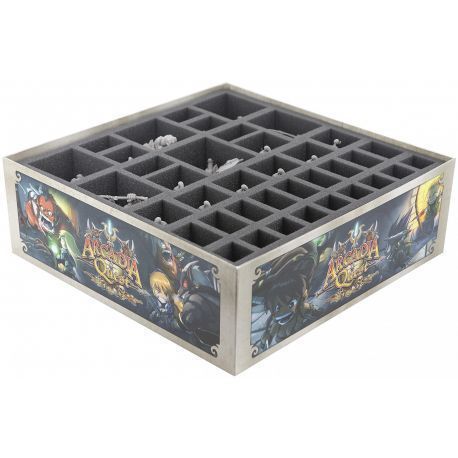 Foam tray value set for Arcadia Quest board game box