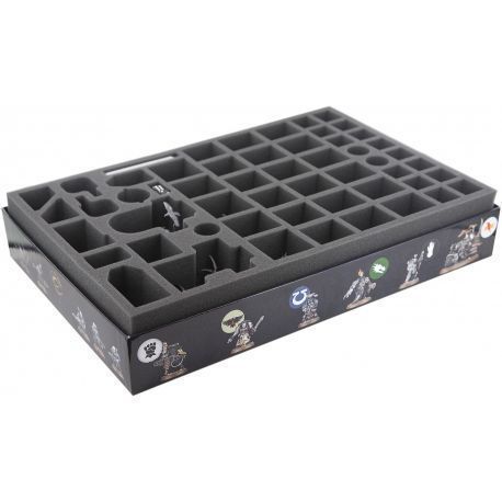 70 mm (2.76 inches) foam tray for the Deathwatch Overkill board game box