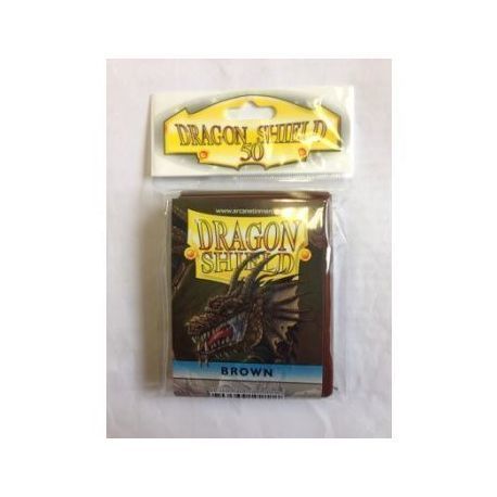 Dragon Shield Standard Sleeves - Brown (50 Sleeves)